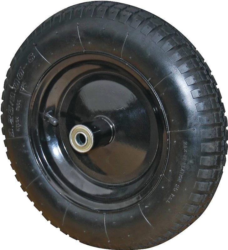 Pr1601 Wheelbarrow Wheel With Tube, 16 In Diameter, 280 Lb Max Load