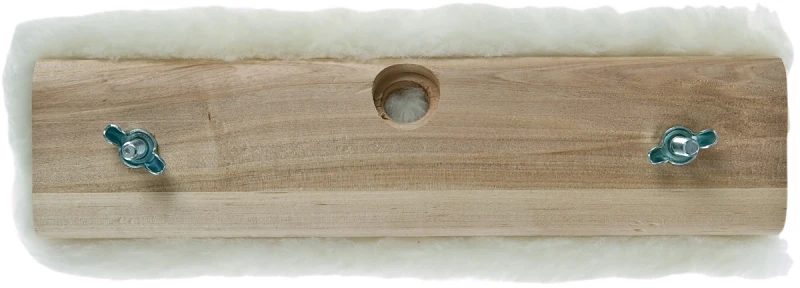 Lb110 10 Inch Lambskin Floor Applicator On Hardwood Block