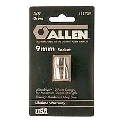9mm 3/8 Inch Drive 12 Point Metric Socket - Model 11709