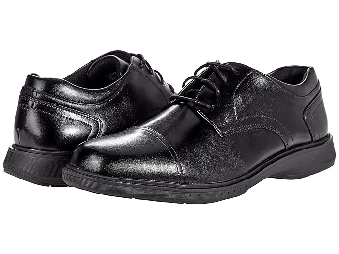 Kore Pro Men's Cap Toe Oxford Dress Shoes, Size 9.5 Wide, Black