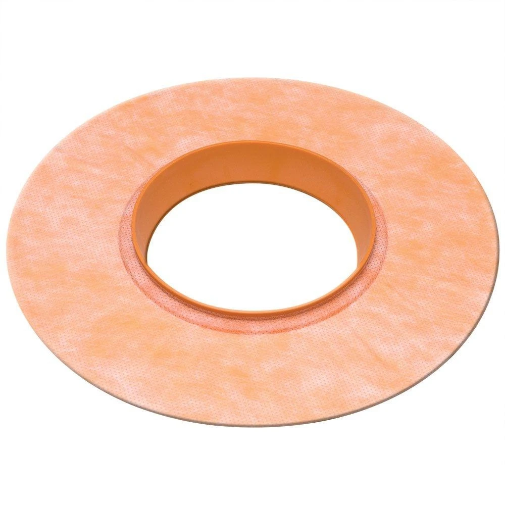 Kerdi-seal-mv 4-1/2 In. Mixing Valve Seal With Rubber Gasket