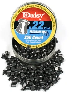 Precision Max .22 Cal 14.3 Grains Flat-nosed Pellets 250 Count