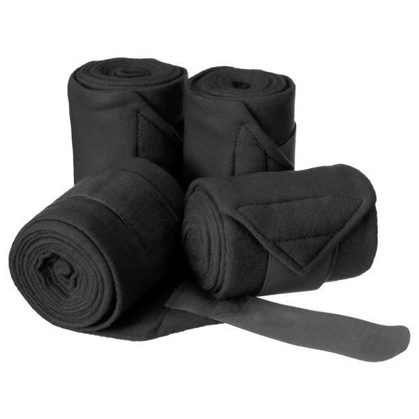 Softfleece Polo Wraps - Black - Set Of 4