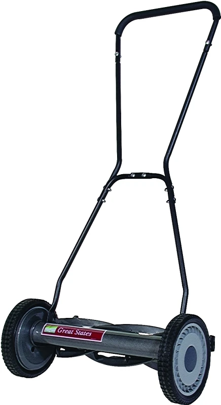 815-18 18 In Reel Lawn Mower With 5-blade And Foam-grip Handle