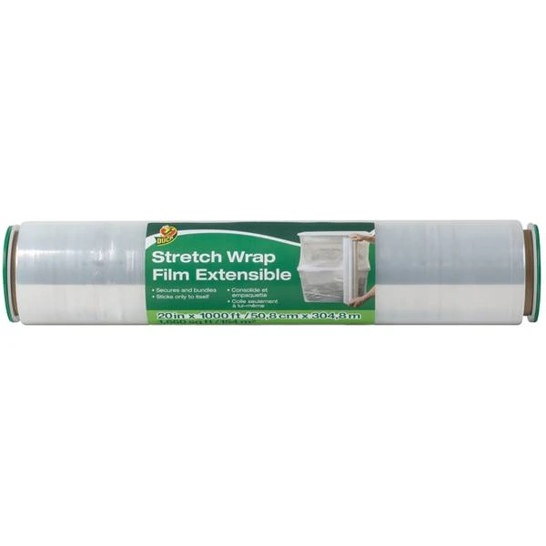 Brand Clear Stretch Wrap Film, 20 In. X 1000 Ft. Roll