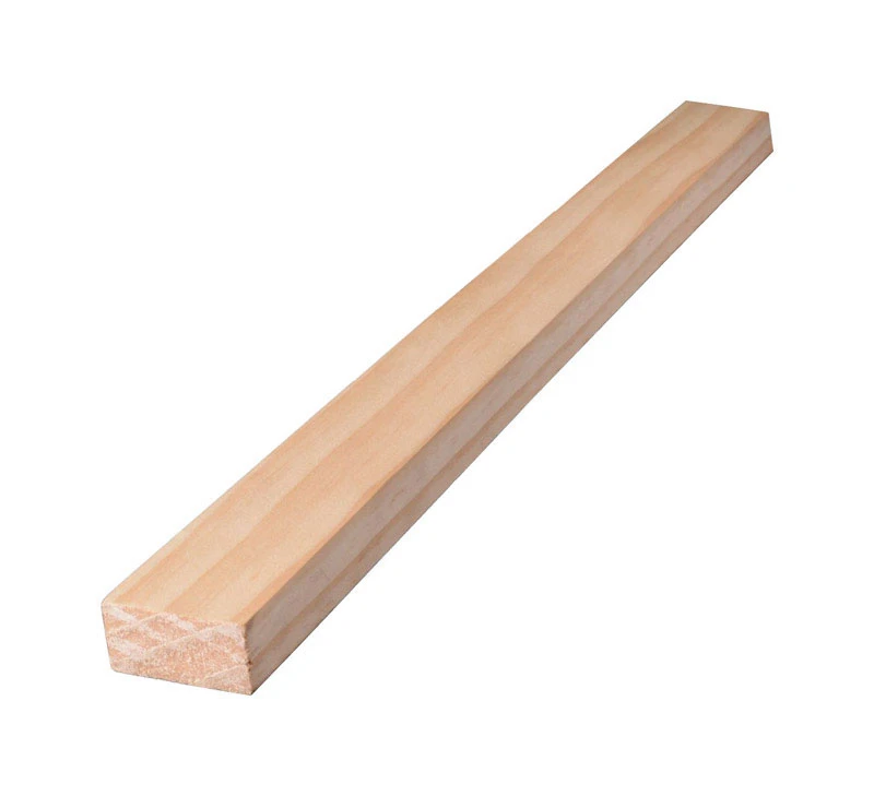 1 In. X 2 In. X 6 Ft. S4s Pine Board - Model 0q1x2-20072c