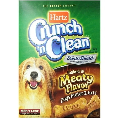 Crunch 'n Clean Dog Treat Biscuits, Medium, 26 Ounces