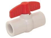 BALL VALVE PVC TxT 1 IN