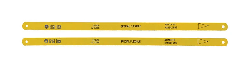 Great Neck 12 in. 31 Carbon Steel Hacksaw Blades 32 TPI 2 PK