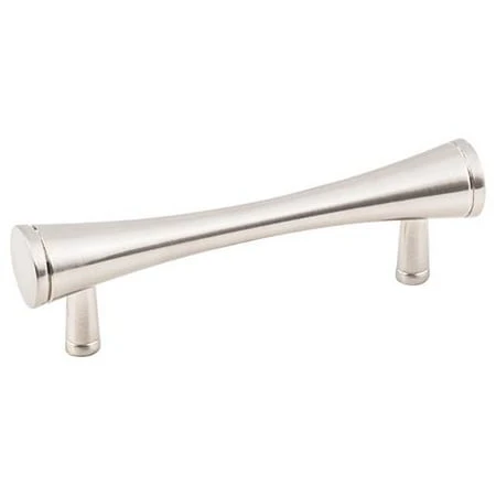 KasaWare K5123SN-8 Cabinet Pull, 4 in L Handle, 1-1/4 in Projection, Steel, Satin Nickel