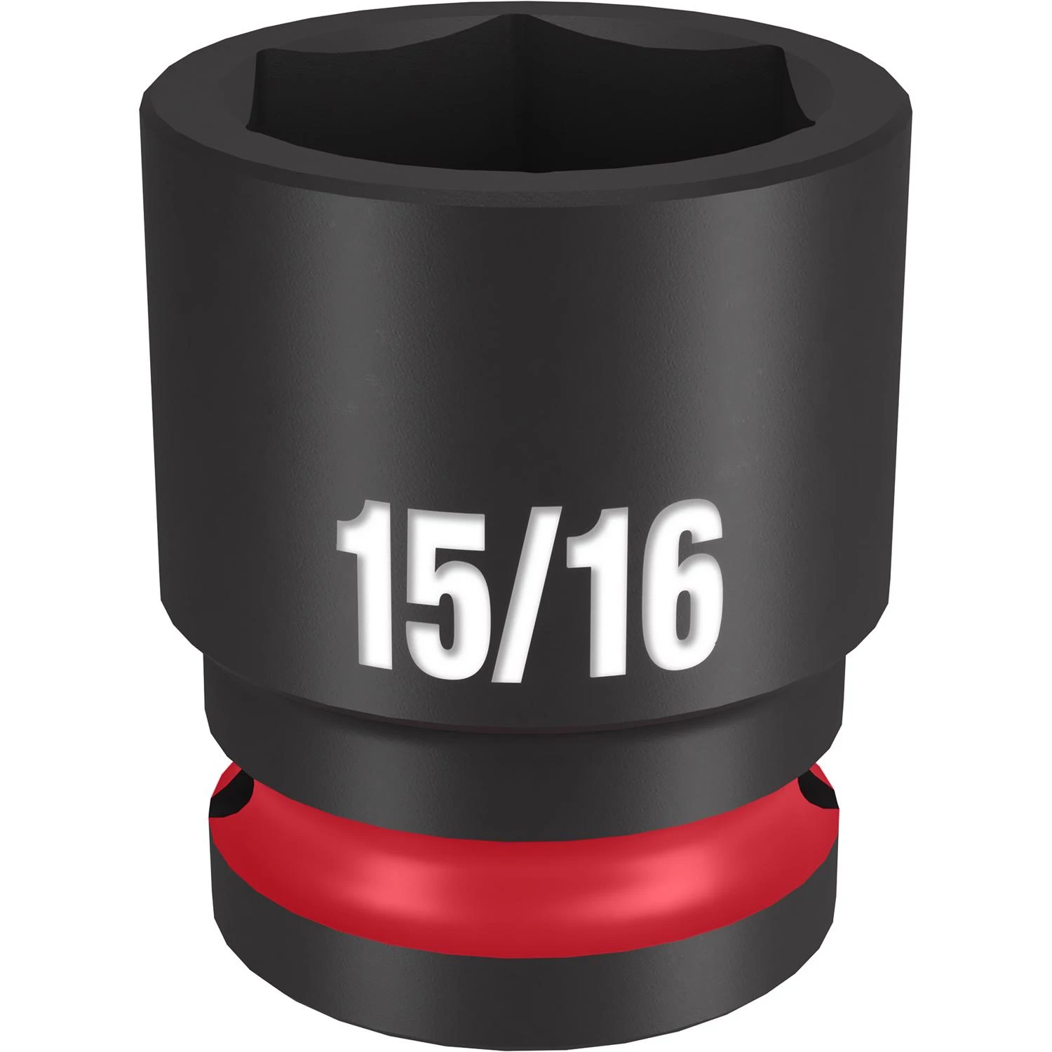 Shockwave 15/16 In. X 1/2 In. Drive Sae 6 Point Standard Impact Socket