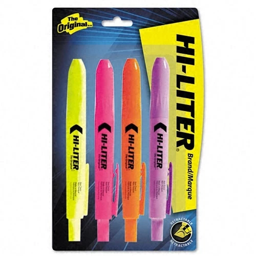 HI-LITER Retractable Highlighters