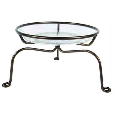 Dps08rt 8-inch Rust Decorator Plant Stand - Single Unit