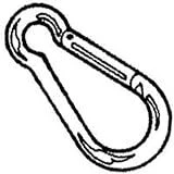 1/2 Inch Snap Link 5-1/2 Inch 3/4 Inch Baron Manufacturing Chain - Model 2450-1/2 Zinc Plated