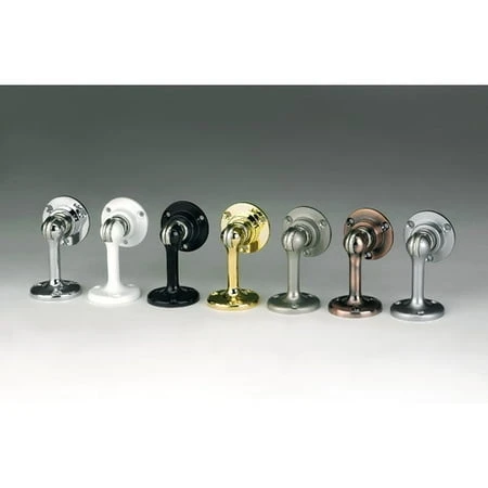Bright Brass Magnetic Door Stop Holder - Soss Model For Secure Door Control