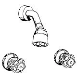 781 2-handle Shower Valve For Easy Temperature Control