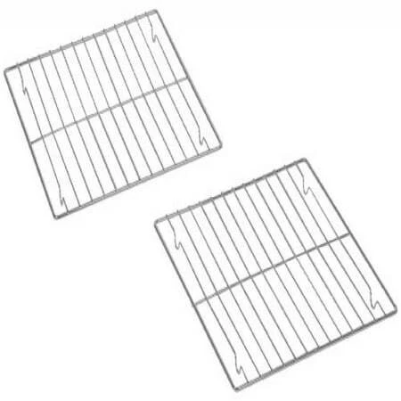Chrome Plated Cooling Rack Set Of 2 - Perfect For Baking And Cooling