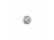 665 Double Cylinder Deadbolt Lock Polished Chrome Keyed 6 Alike