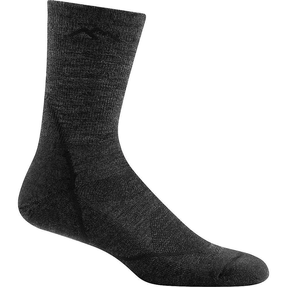 Men's Light Hiker Micro Crew Light Cushion Sock - Medium - Black