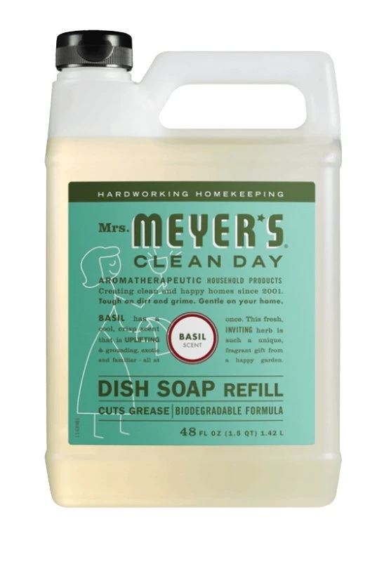 Clean Day Basil Scent Liquid Dish Soap Refill 48 Oz 1 Pk, Model 304833