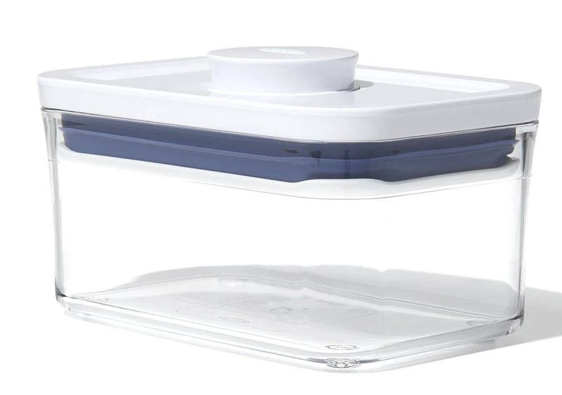 Oxo Good Grips Pop Mini Rectangle Food Storage Container, 0.6 Quart Capacity
