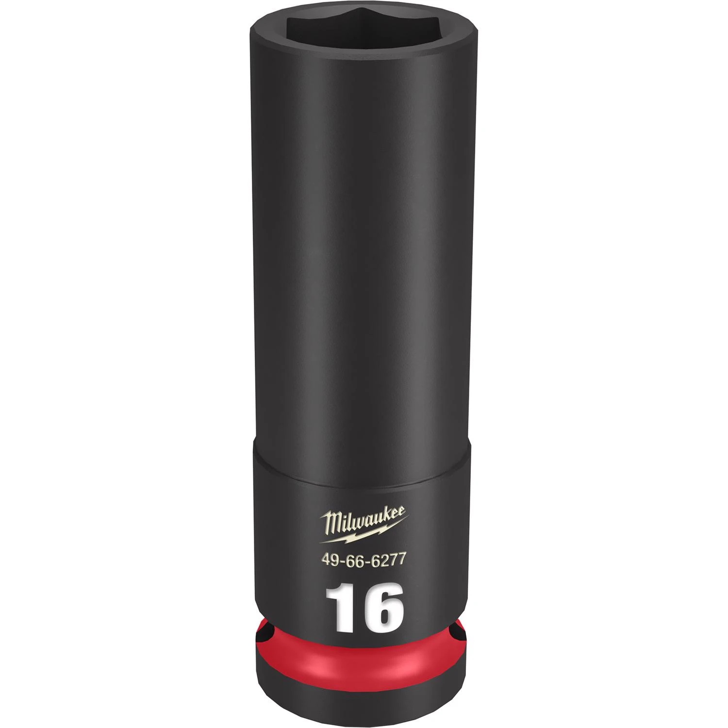 Shockwave 16 Mm X 1/2 In. Drive Metric/sae 6 Point Deep Impact Socket