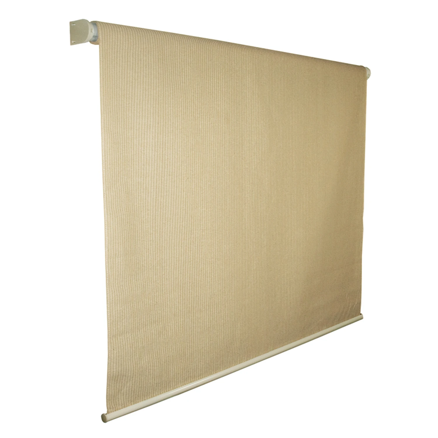 Beige Roll-up Exterior Window Shade 96 In. W X 72 In. L - Uv Block