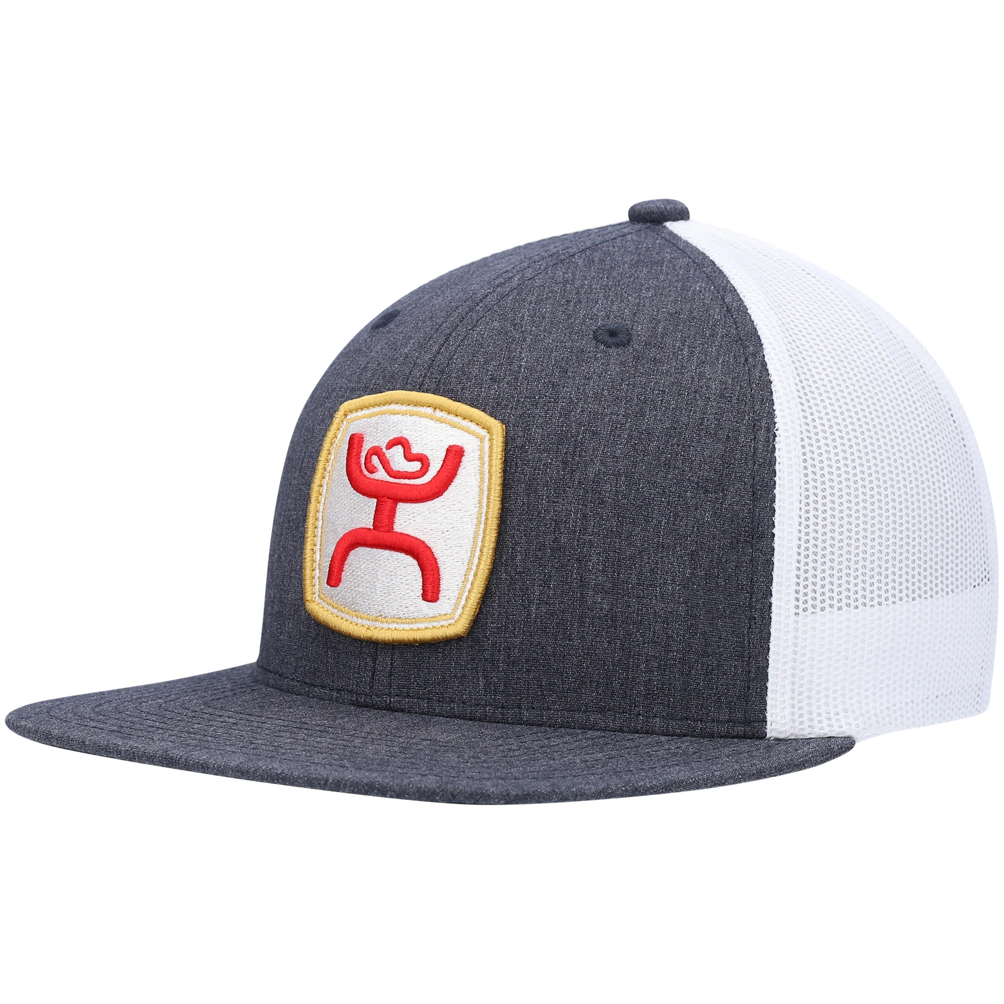 Navy And White Zenith Trucker Snapback Hat For Men