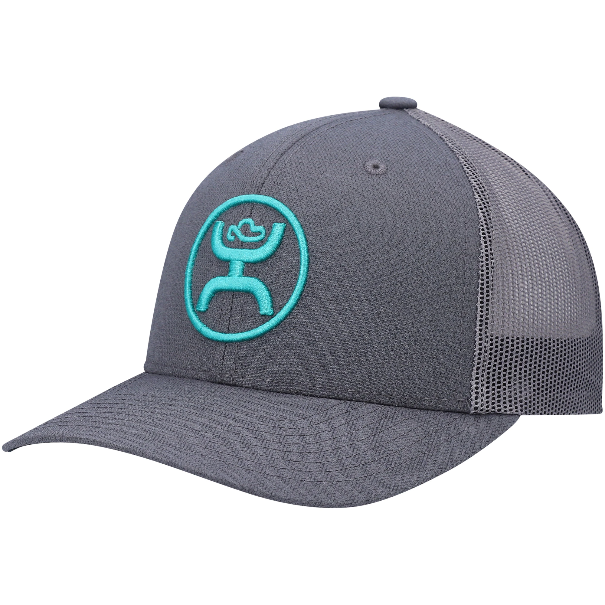 Men's Hooey Graphite O Classic Trucker Snapback Hat - Stylish And Comfortable