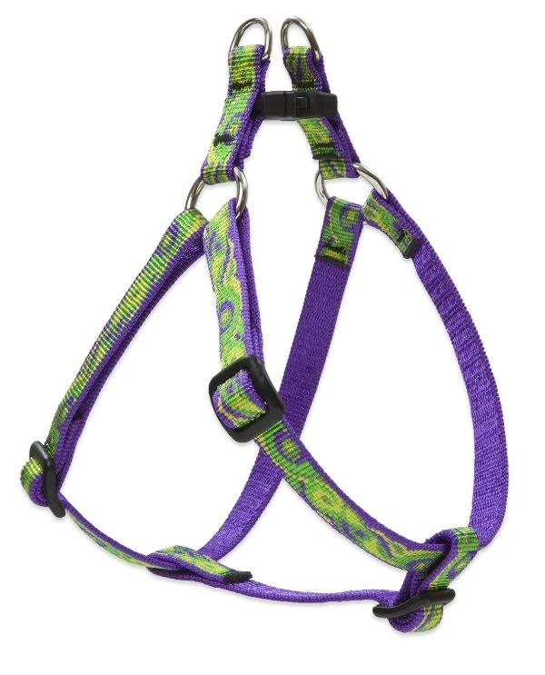 Big Easy Step In Dog Harness, 12-18 Inch, 0.5 Inch Width, Pattern: Big Easy