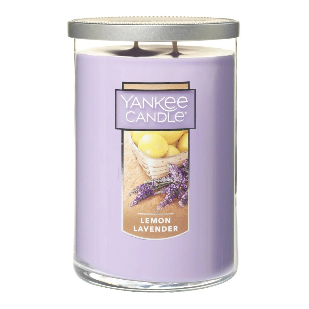 Lemon Lavender Large 22-ounce Jar - Light Purple