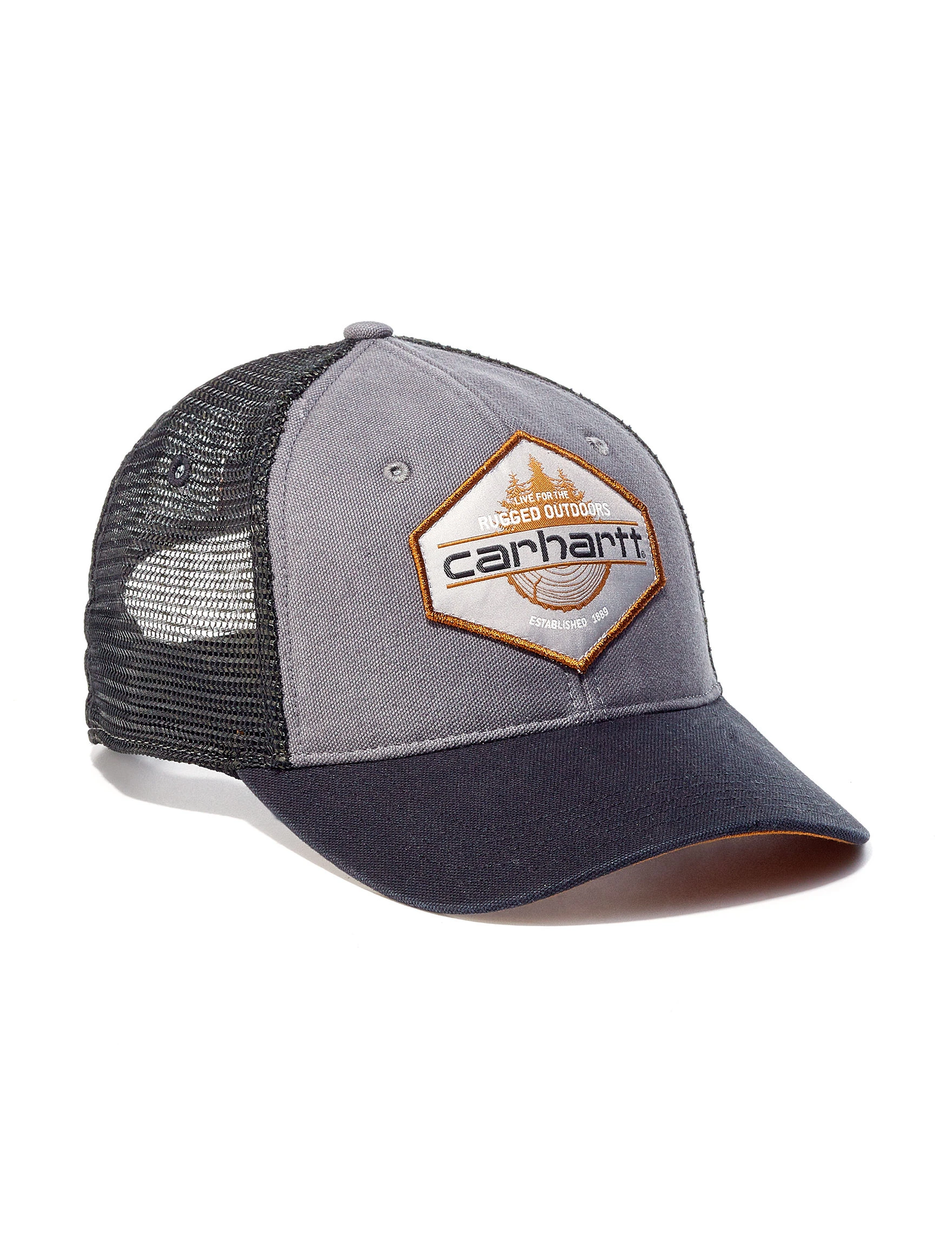Men's Bear Lake Sweat Wicking Cap, Grey Cotton Hat