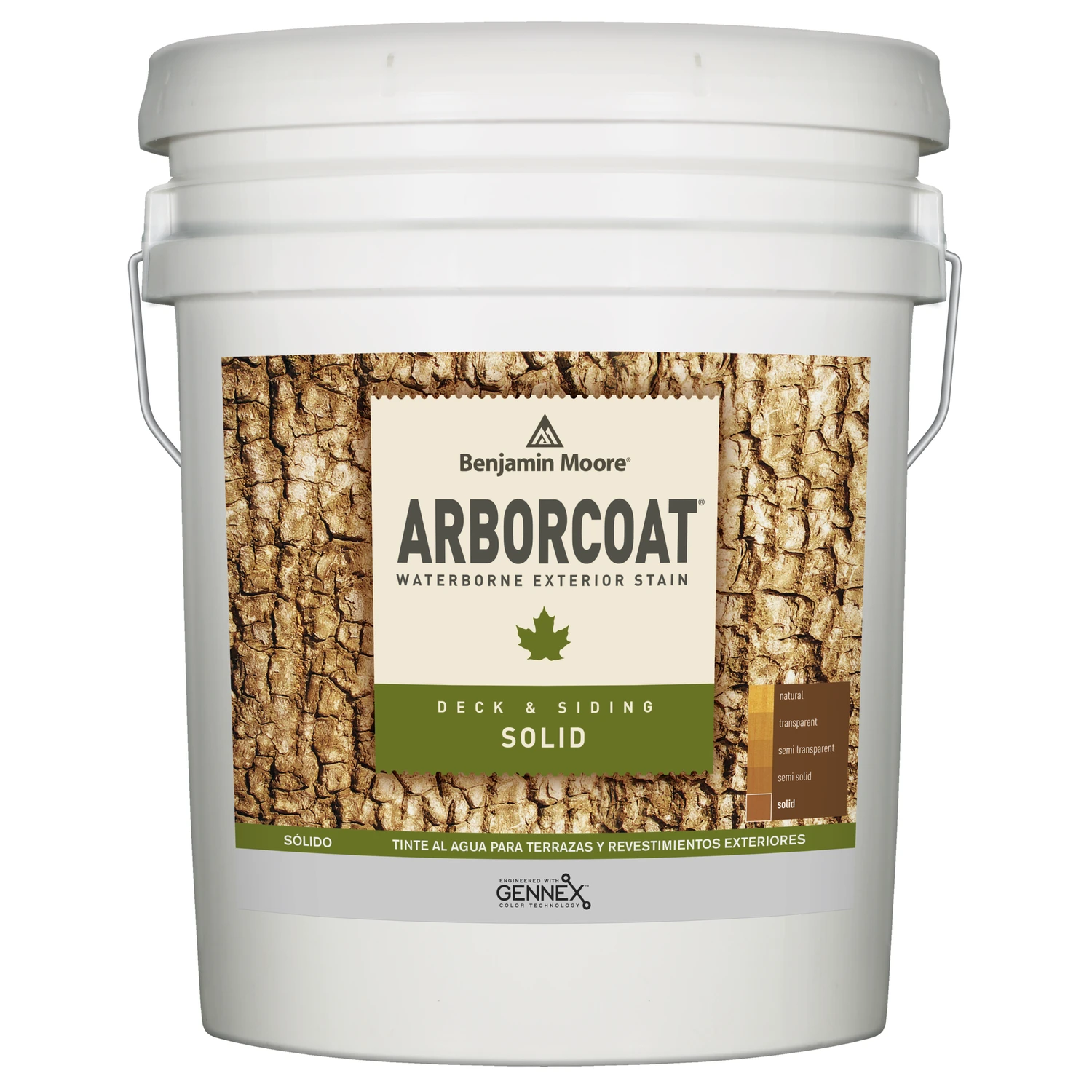 Arborcoat Solid Matte Acrylic Latex Deck And Siding Stain 5 Gallon