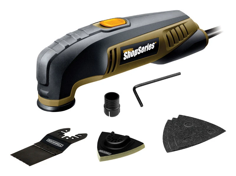 Shopseries 2.3 Amps Corded Oscillating Multi-tool Kit With 8 Pieces