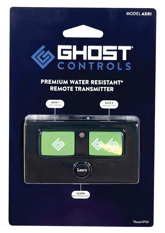 Axr1 Water-resistant Remote Control Transmitter For Gate Opener Systems