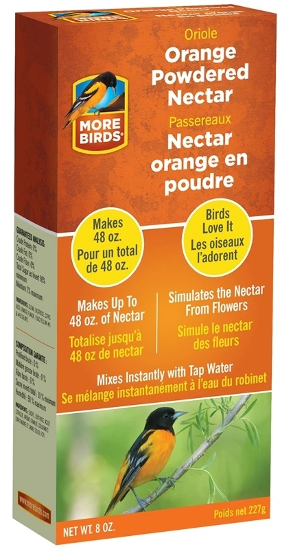 Stokes Select More Birds 52 Concentrated Instant Nectar Bird Food, 8 Oz Box