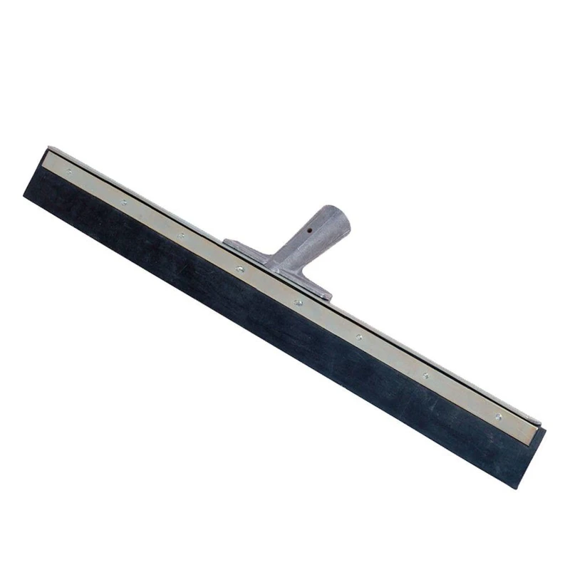 24 In. Industrial Steel Straight Floor Squeegee With Epdm Rubber Blade