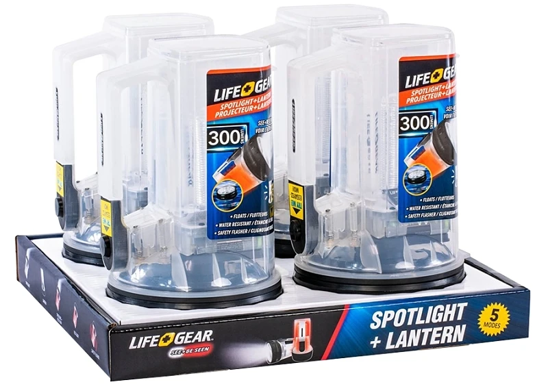 41-3975 300 Lumen Ar-tech Floating Lantern And Spotlight