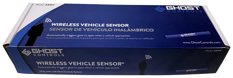 Axwv Wireless Vehicle Sensor For Automatic Gate Systems, 12-18 In.