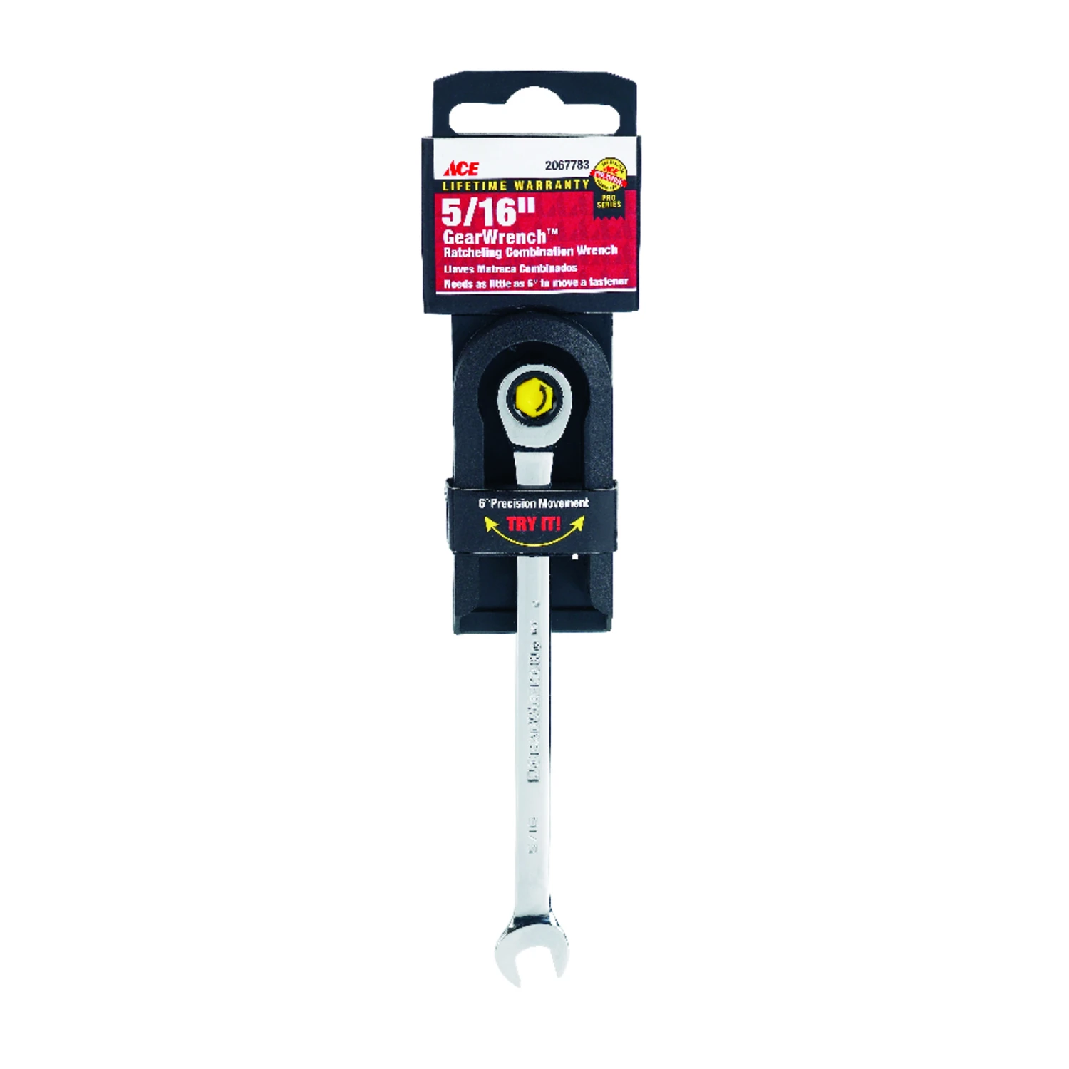 Pro Series Gearwrench 5/16 In. Sae Combination Wrench 5.55 In. Long 1 Piece