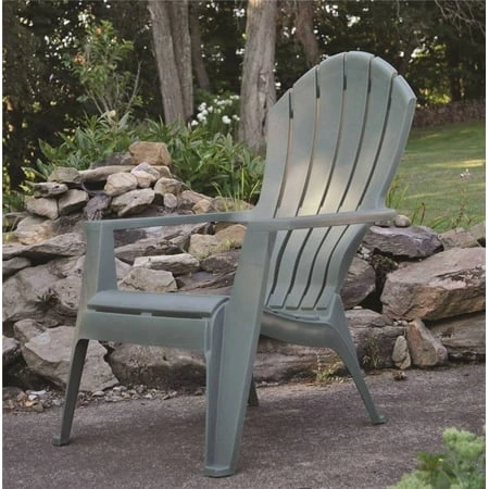 Ergo Adirondack Chair In Sage Polypropylene, Model 8371-01-3700