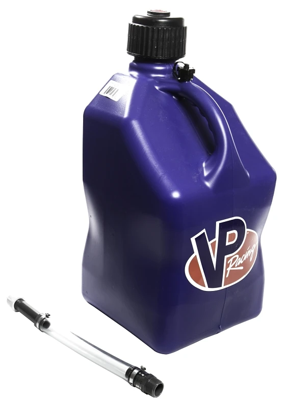 5.5 Gallon Utility Jug With Hose, High-density Polyethylene, Blue