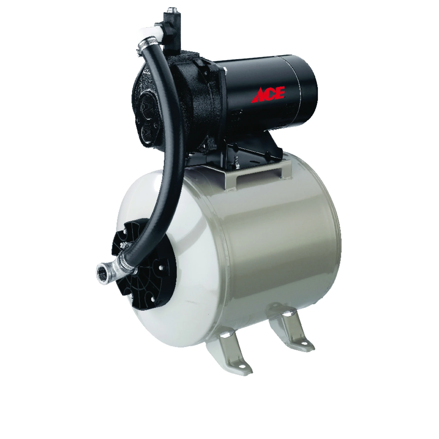1/2 Hp 540 Gph Stainless Steel Convertible Jet Well Pump With Pressure Tank