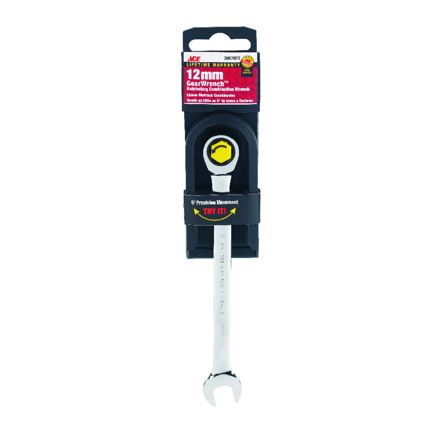 Pro Series Gearwrench 12 Mm X 12 Mm Metric Combination Wrench 6.76 In. Long
