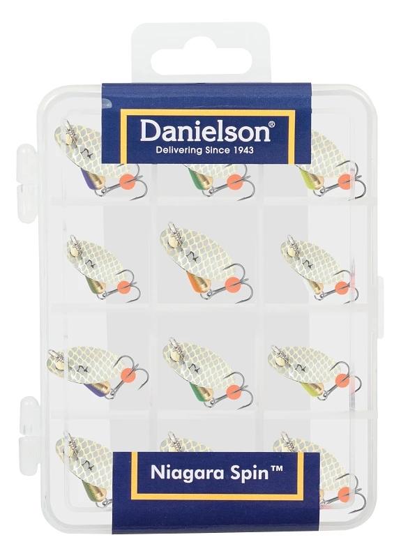 Nskit1632-12 Niagara Spinner 12 Piece Trout Fishing Kit