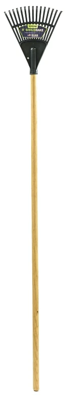 Manufacturing Poly Shrub Rake With 15 Poly Tines And 48 Hardwood Handle