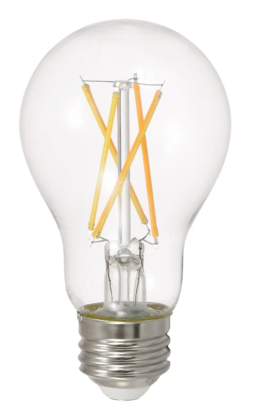 A19 Led Light Bulb, 5.5 Watt, Soft White, Clear Finish