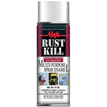 8-2015-8 12 Ounce Gray Primer Rust Kill Enamel Spray For Durable Protection