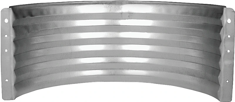 12 In. H X 37 In. W Galvanized Steel Area Wall - Model Awr12