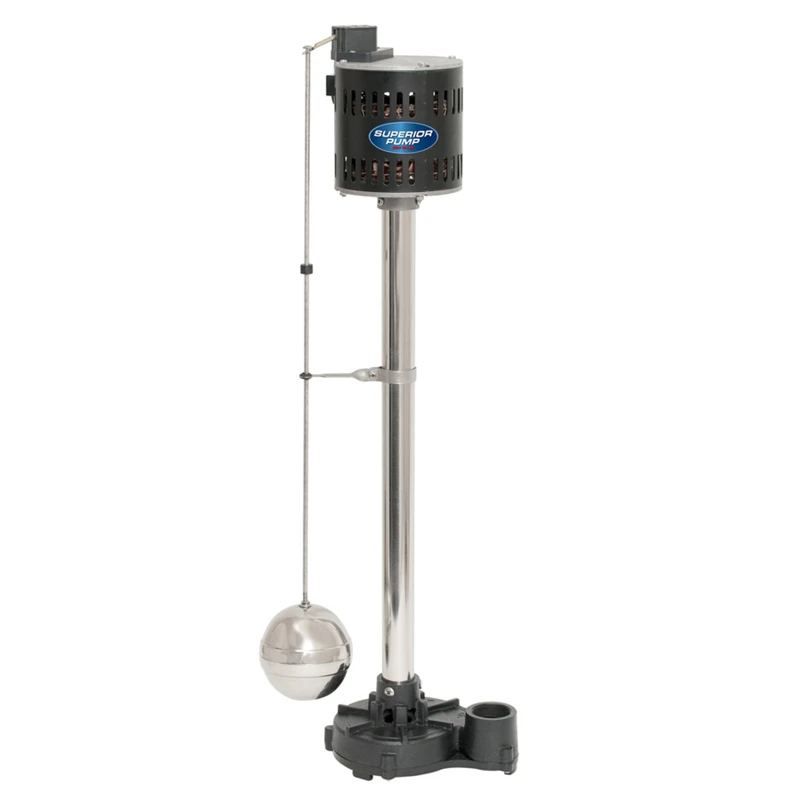 92551 1/2 Hp Non-submersible Cast Iron Pedestal Sump Pump